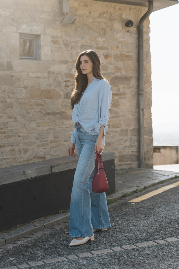 Look primaveral denim